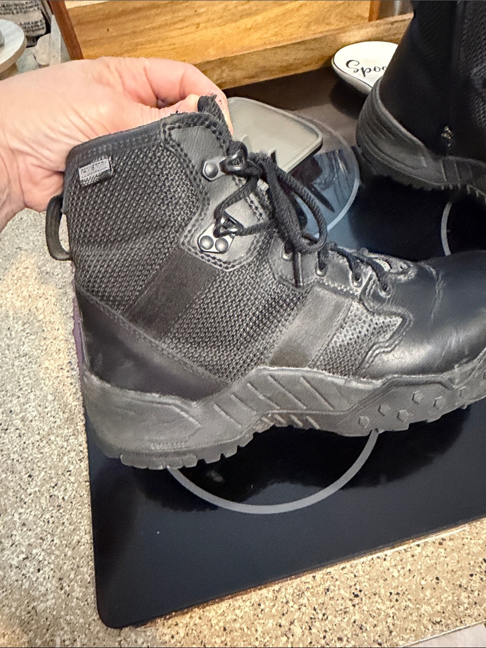 Danner Men's Black Tactical Lace-Up Boot